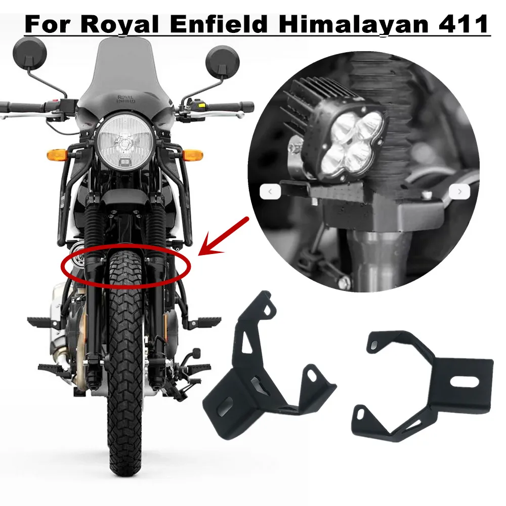 MotorcycleFogLampBracketForRoyalEnfieldHimalayan411Royal