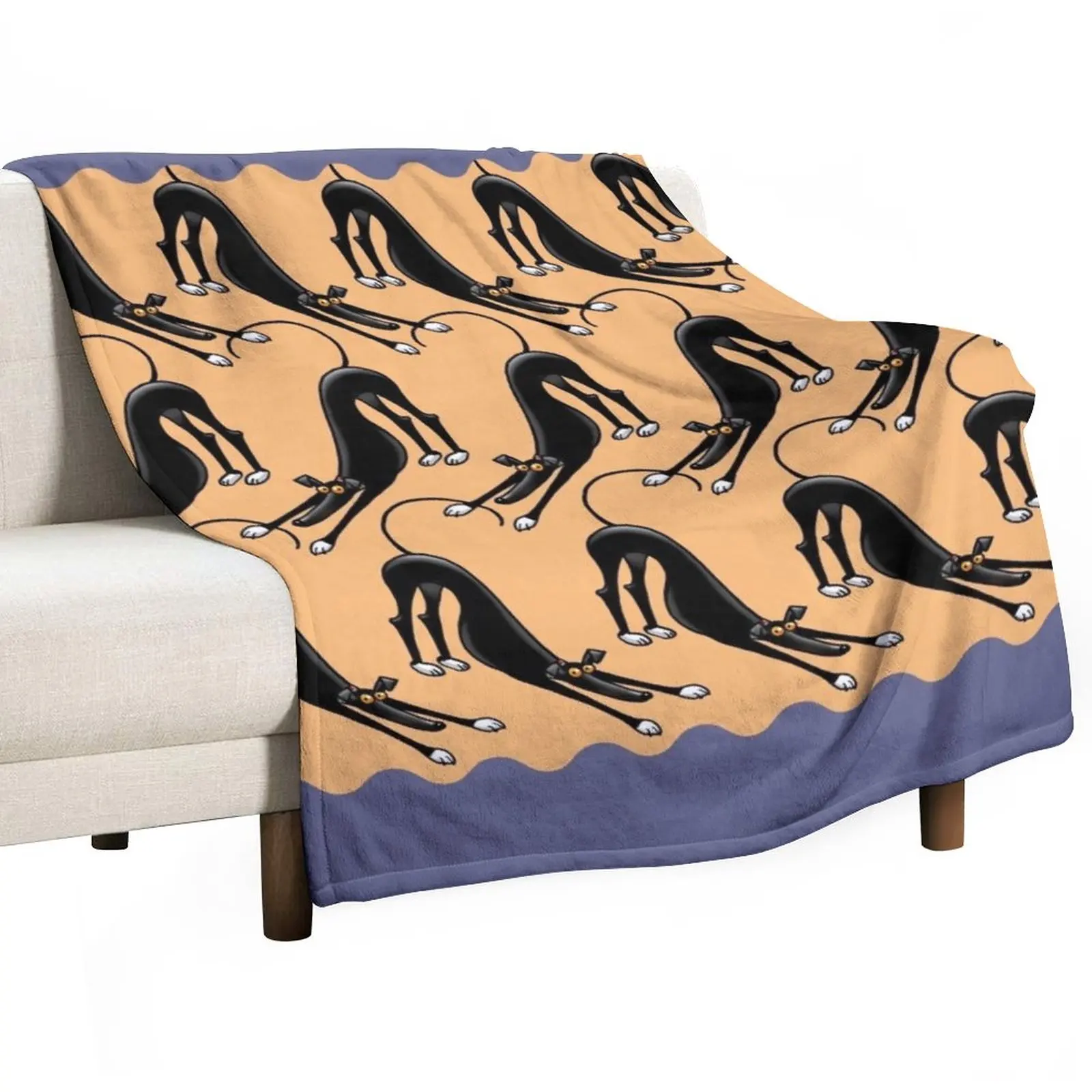 

Bowdown Hound Throw Blanket For Baby Vintage Blankets