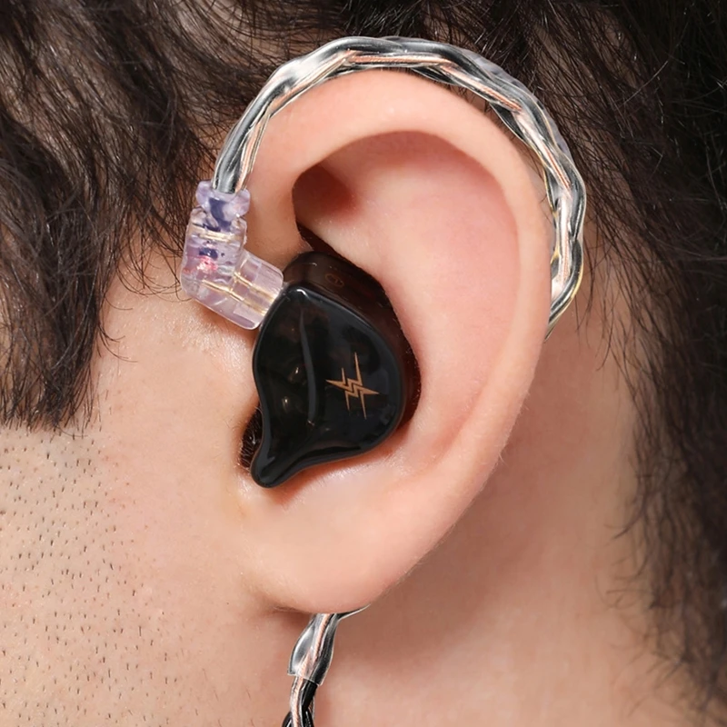 QKZ T1 Eight-strand Silver-plated Earphone Upgrade Line with