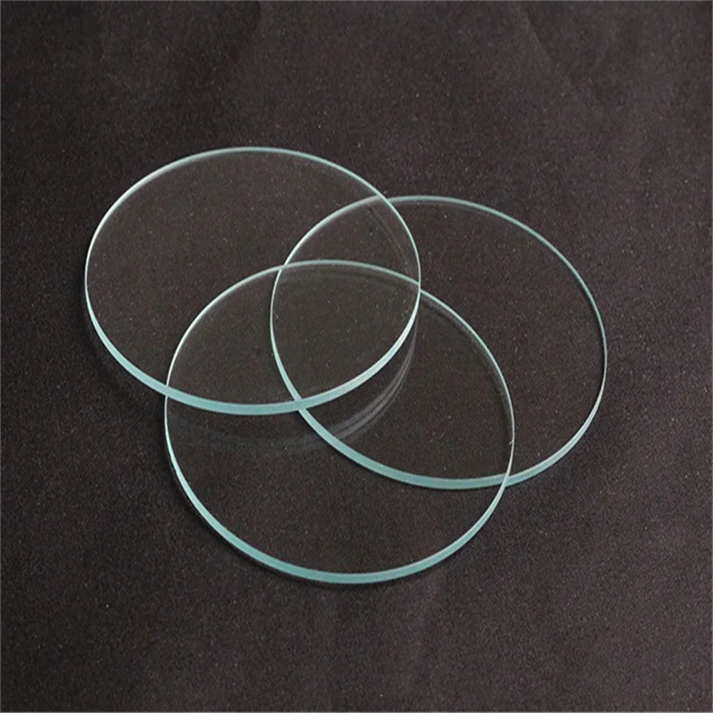 Lentille Verre Plat Pour Lampe Vélo - Diamètre 42 à 97 Mm | Remplacement Pour éclairage LED, Torche - 5