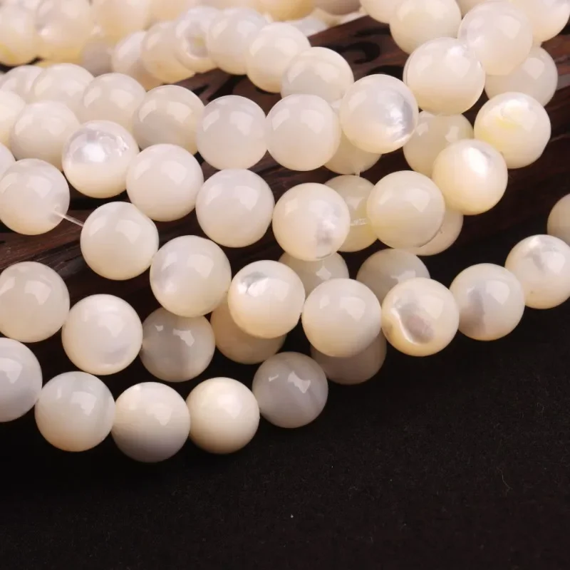 

Natural Shell Pearls Beads Bracelet Necklace Accessories DIY Jewellery Handmade Fashion Personality Lucky Gift