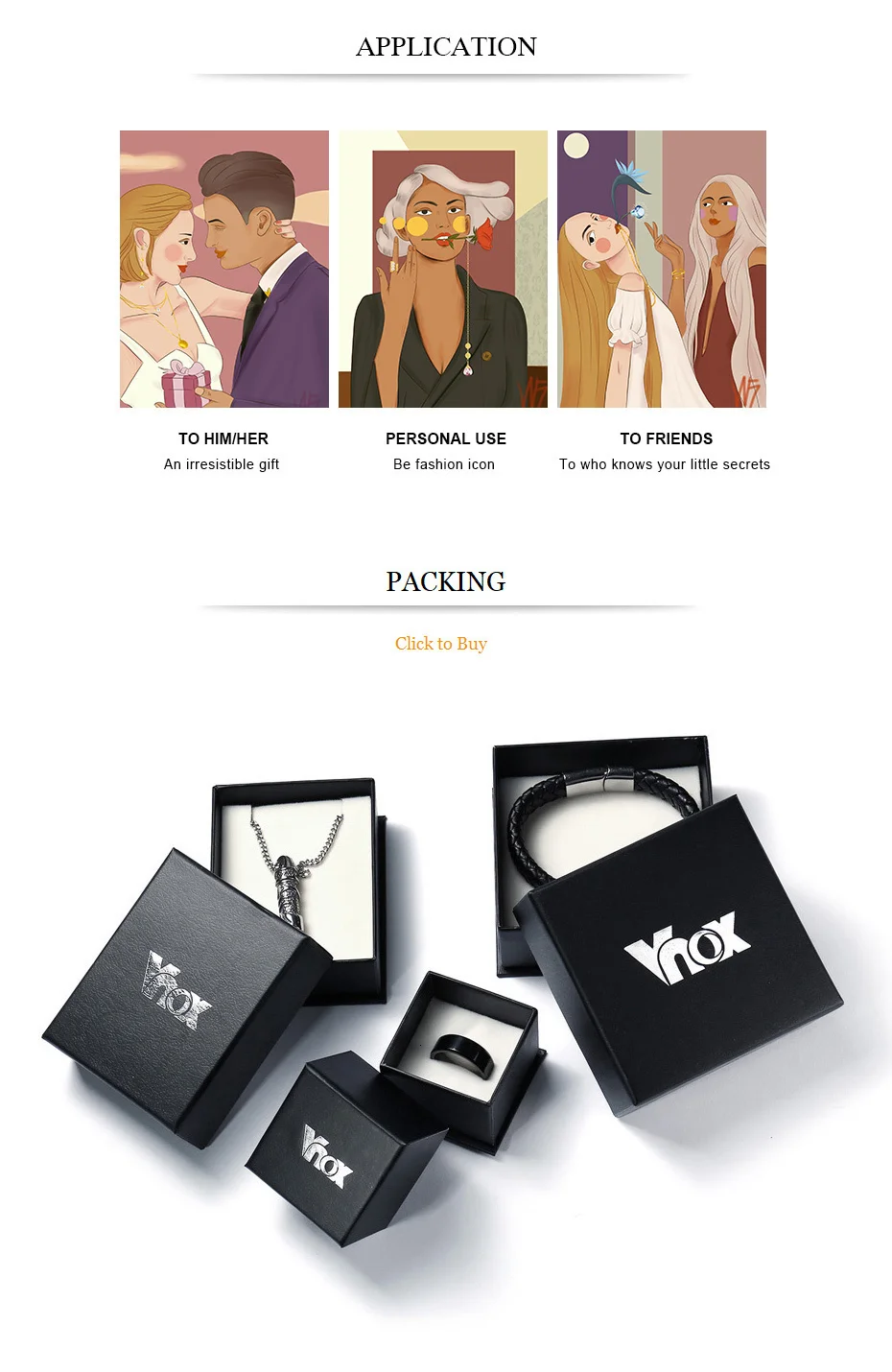 Vnox In die Darkest Stunde Wenn Dämonen Kommen Brothers Hund Tags für Männer Edelstahl Anhänger BFF Halsketten Bruderschaft Geschenk – Detail 6