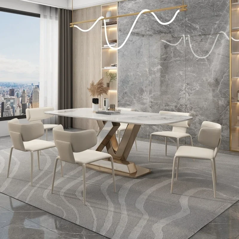 

Nordic Design Dining Chairs Relaxing Household Modern Luxury Dining Chairs Minimalist Sillas De Comedor Home Furniture WZ50DC
