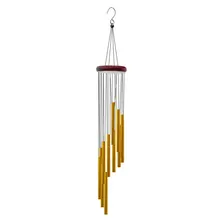  Miwayer 12 Tubes Wind Chimes for Outside Wind Bells 23 Inches Melody Windchimes Outdoors for Farmhouse Garden Patio Home Decor 