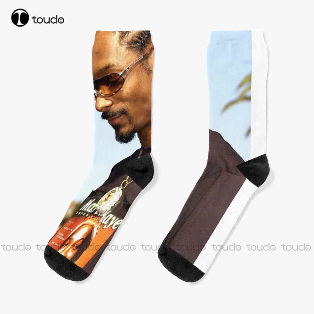 

Носки Snoop_Dogg, рабочая модель, унисекс, Молодежные носки для взрослых и подростков, индивидуальная цифровая печать на 360 °, женские и мужские забавные носки