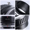 K&F Concept MD-FX Lens Adapter Ring for Minolta MD Mount Lens to Fujifilm Fuji X-Pro1 X-T10 X-A1 X-T2 X30 XF1 XQ1 Camera Mount 4
