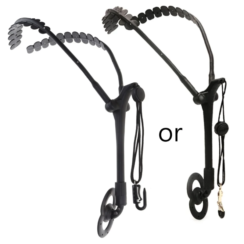 Saxophone Accessories Adjustable Saxophone Neck Strap Sling Comfortable Shoulder Harness Double Shoulder Straps