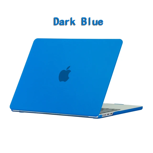 Mobigear Glossy - Apple MacBook Air 13 Pouces (2018-2020) Coque MacBook  Rigide - Bleu 10-8529076 