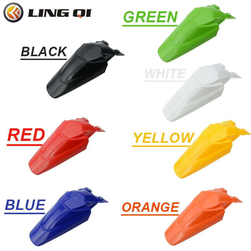 Motorcycle Rear Mudguard Fairing Body Plastic Cover Kit For KLX110 Motocross Dirt Bike Pit Bike KX65
