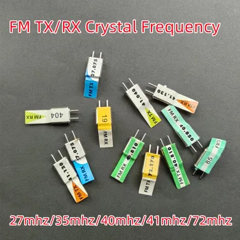 Trasmettere la frequenza di ricezione Crystal FM 27 MHz 35 mhz 40 mhz 41 mhz 72 mhz TX Trasmettitore di telecomando Cristalli per modello di auto barca RC