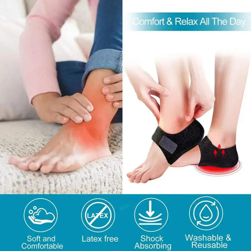 Plantar Fasciitis Heel Socks For Achilles Tendonitis Calluses Spurs Dry Cracked Feet Heel Pain Relief Treatment Gel Pa N5T4