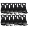 New 2024 Black Large Wide Tooth Combs Handle Detangling Combs Hairstyle Man Barbershop Hair Styling Tools Hair Brush 5