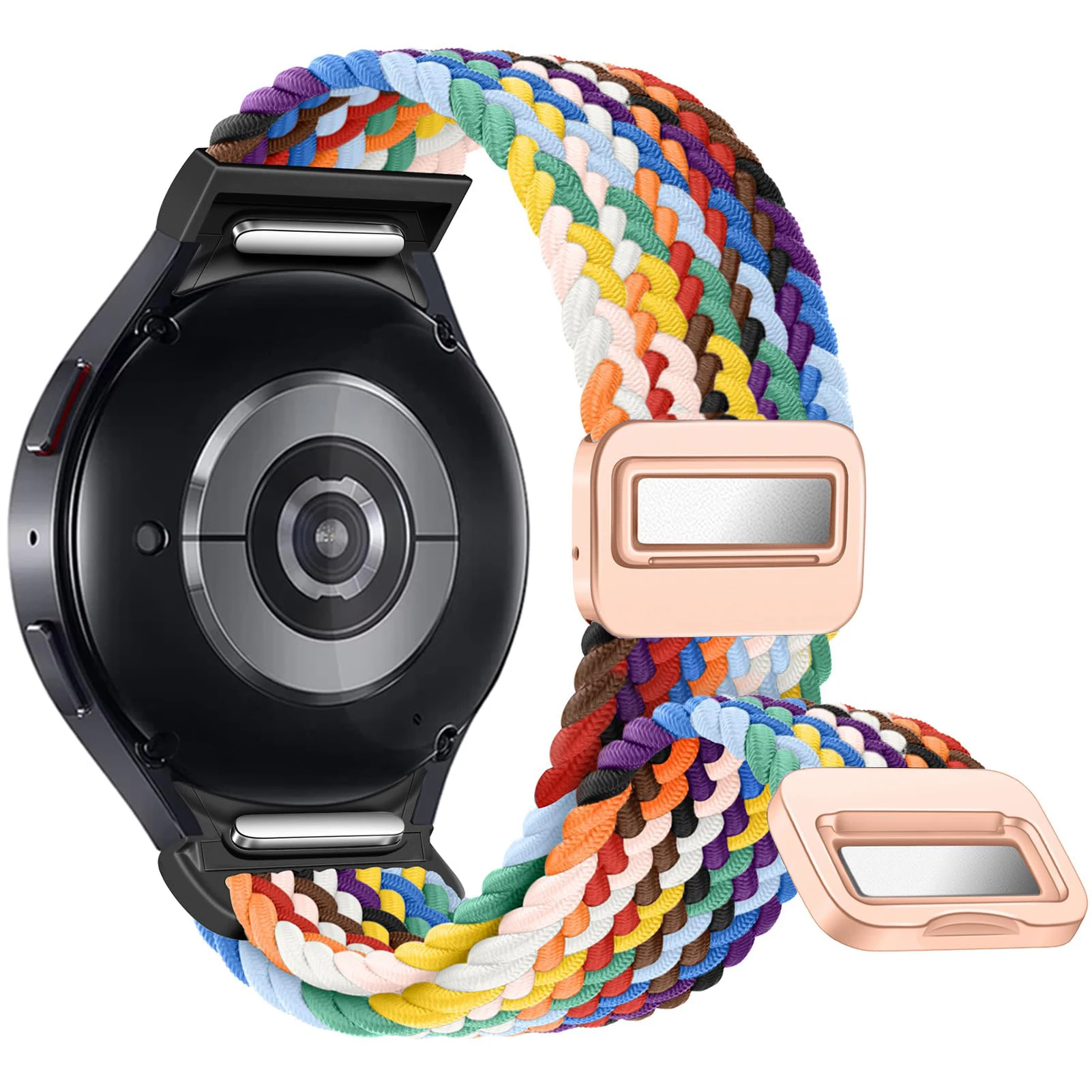 Magnetic Braided Bracelet Band for Smartwatches - No Gaps Strap