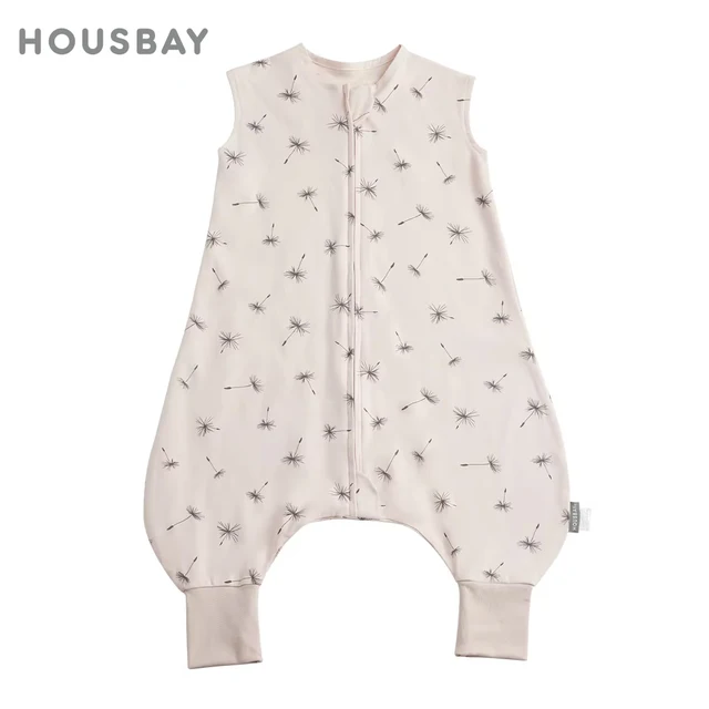 Sacs de couchage pour enfants âgés de 1 à 6 ans, 100% coton, respirant, Design de croquis frais d'été, costume une pièce pour bébé, literie pour bébé 1