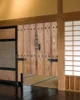 Wooden Door Retro Style Noren Curtain Japanese Style Bedroom Partition Drapes Kitchen Entrance Doorway Hanging Split Curtains 1