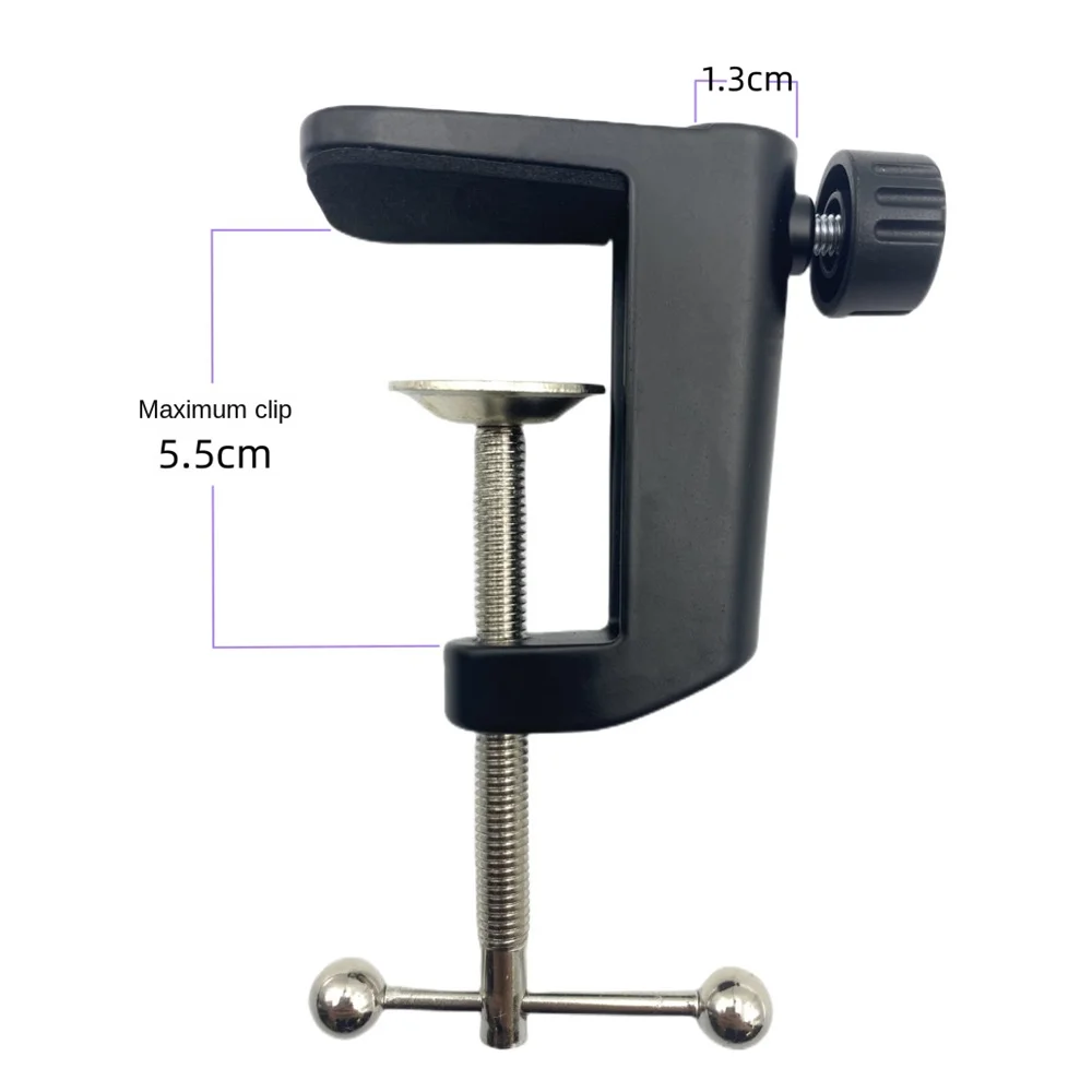 Lamp Clip I-shaped Clip Metal Stand Base Metal Handle Easy To Adjust