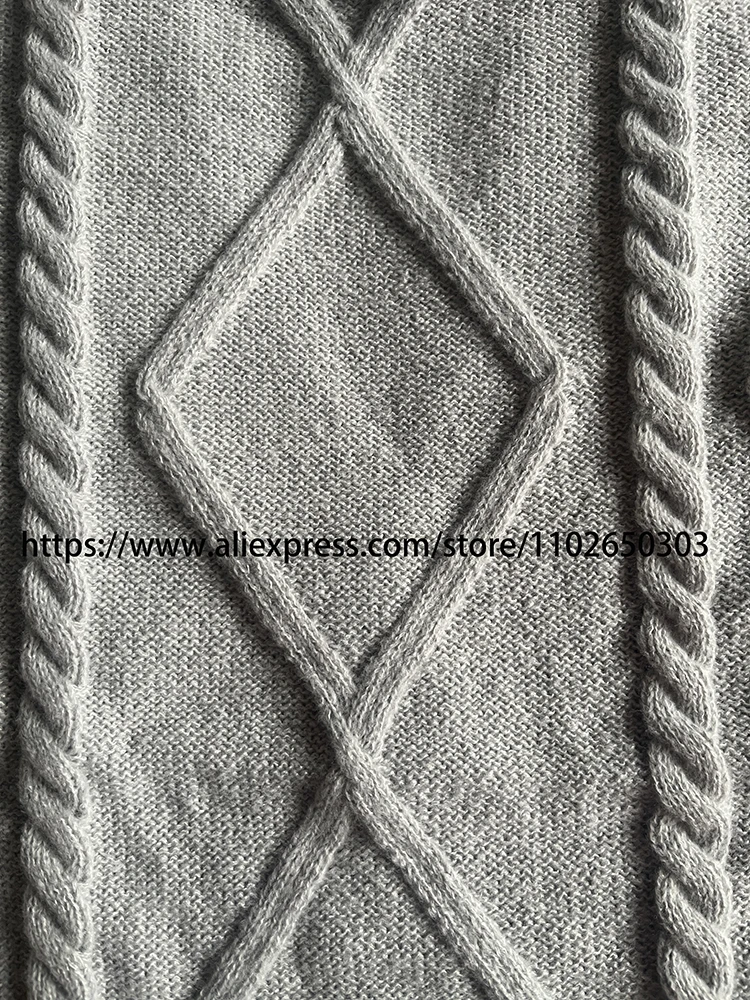 TTPD Cardigan Cozy Chunky Cable Knit V-neck Patched Grey Sweater Jacket for Women Autumn Winter TS Cardigan 5