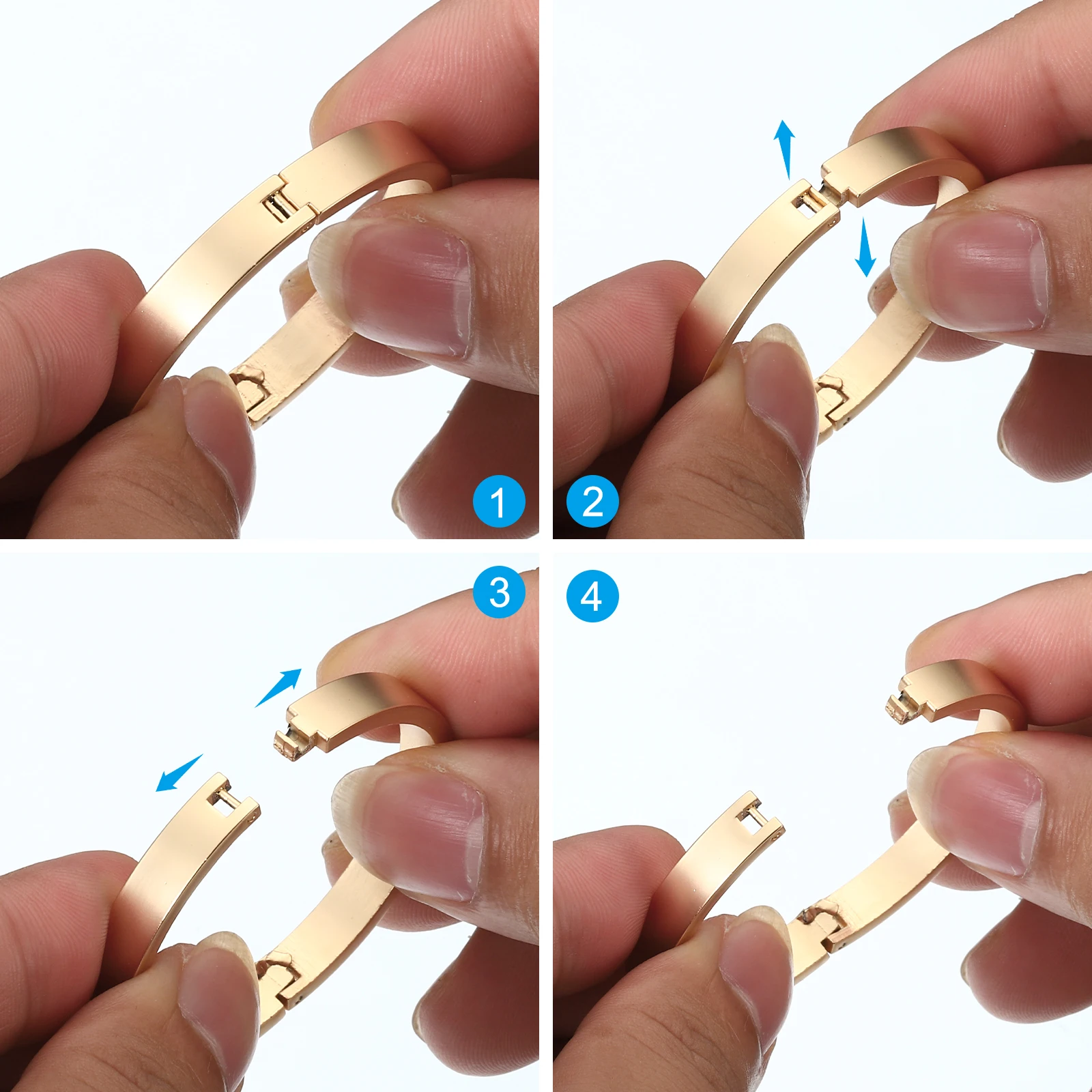 5/10Pcs Metal Ring Binder 20-53mm DIY Loose-leaf Book Hoops Opening Binder Rings Office Binding Supplie Photo Albums Calendar