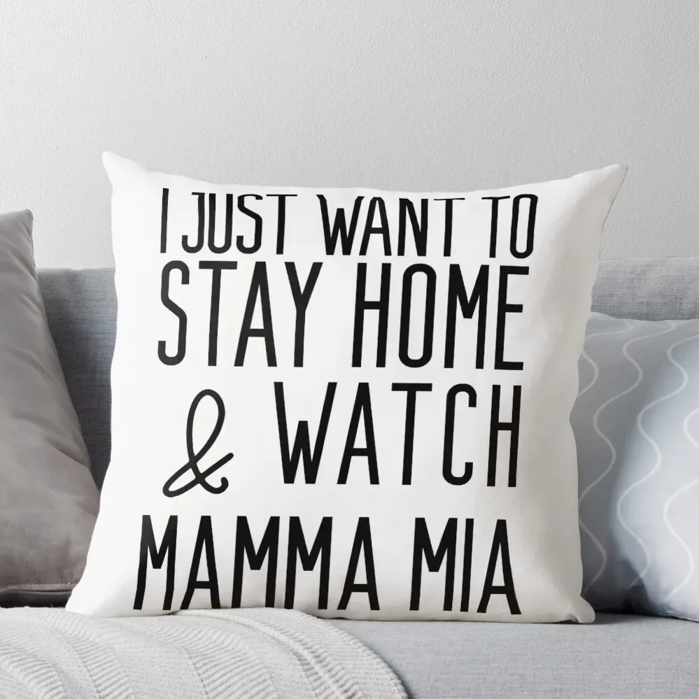 

Mamma Mia Throw Pillow Sofa Cushions Covers Pillow Cases Decorative