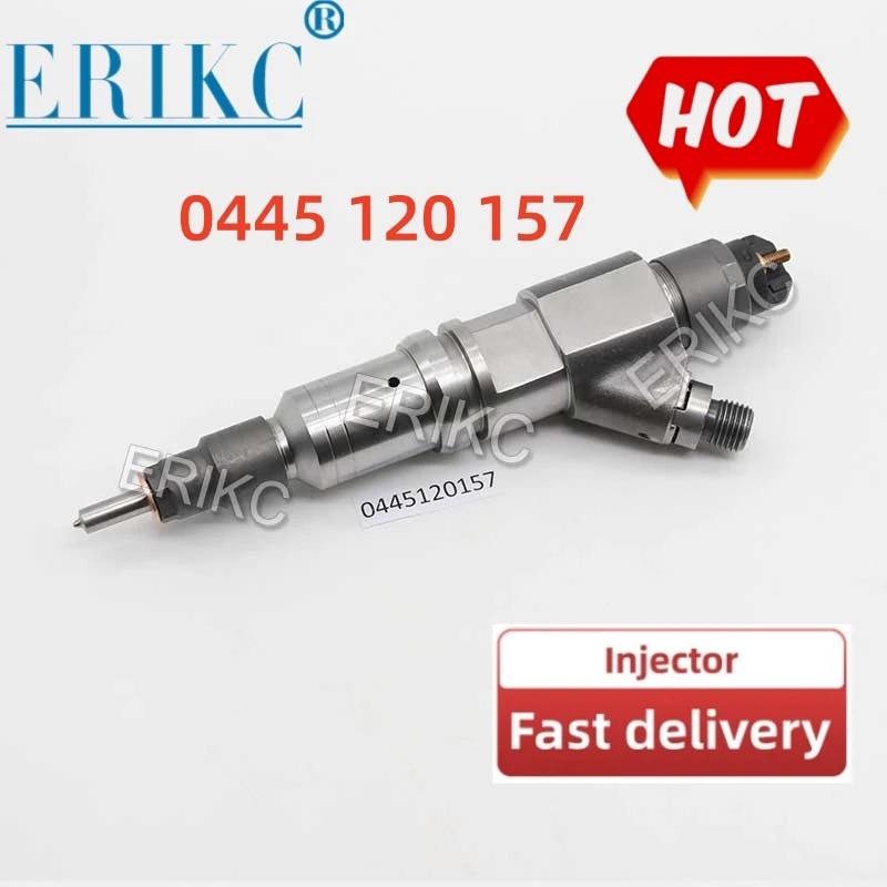 

Cr Fuel Injector 0445120157 Common Rail Injector 0445 120 157 Auto Parts 0 445 120 157 for SAIC-IVECO HONGYAN