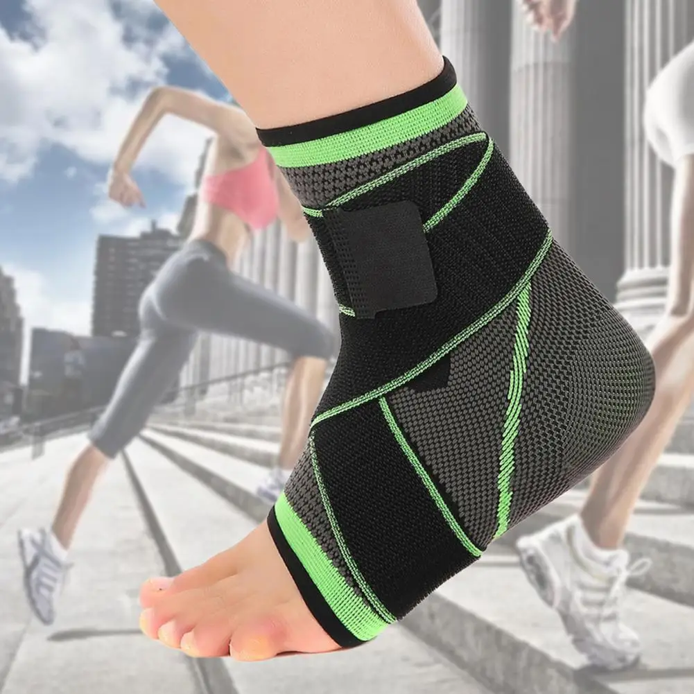 1 PCS Protective Football Ankle Support Basketball Ankle Brace Compression Nylon Strap Belt Ankle Protector