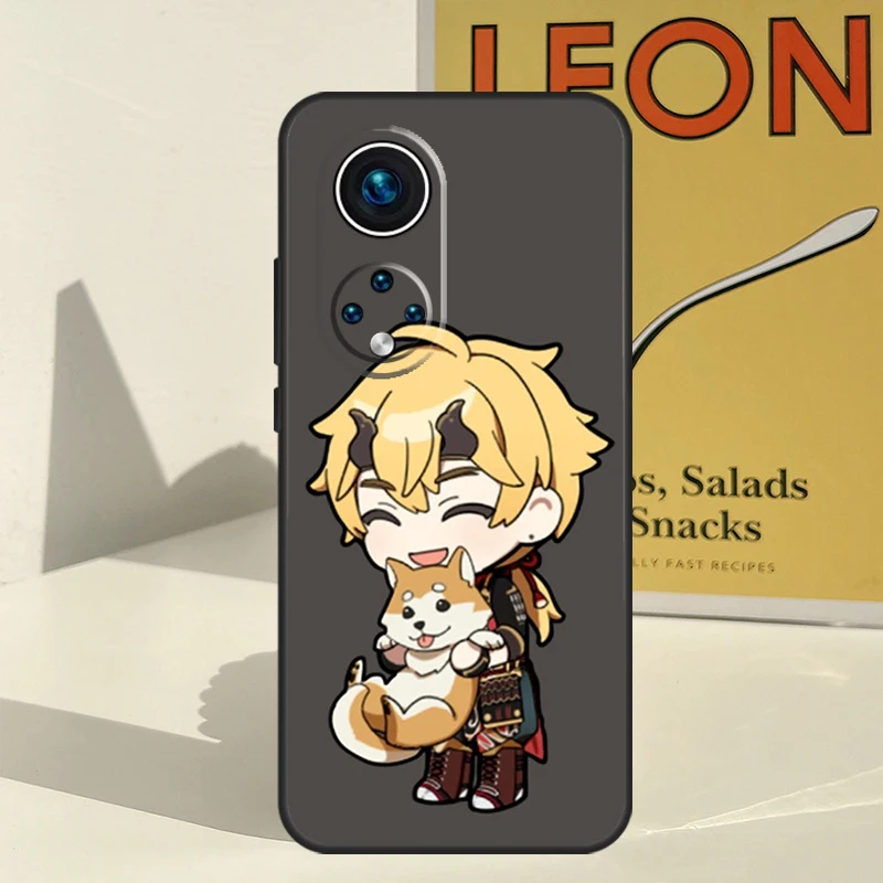 Enhanced Protective Thoma Design Genshin Impact Phone Case