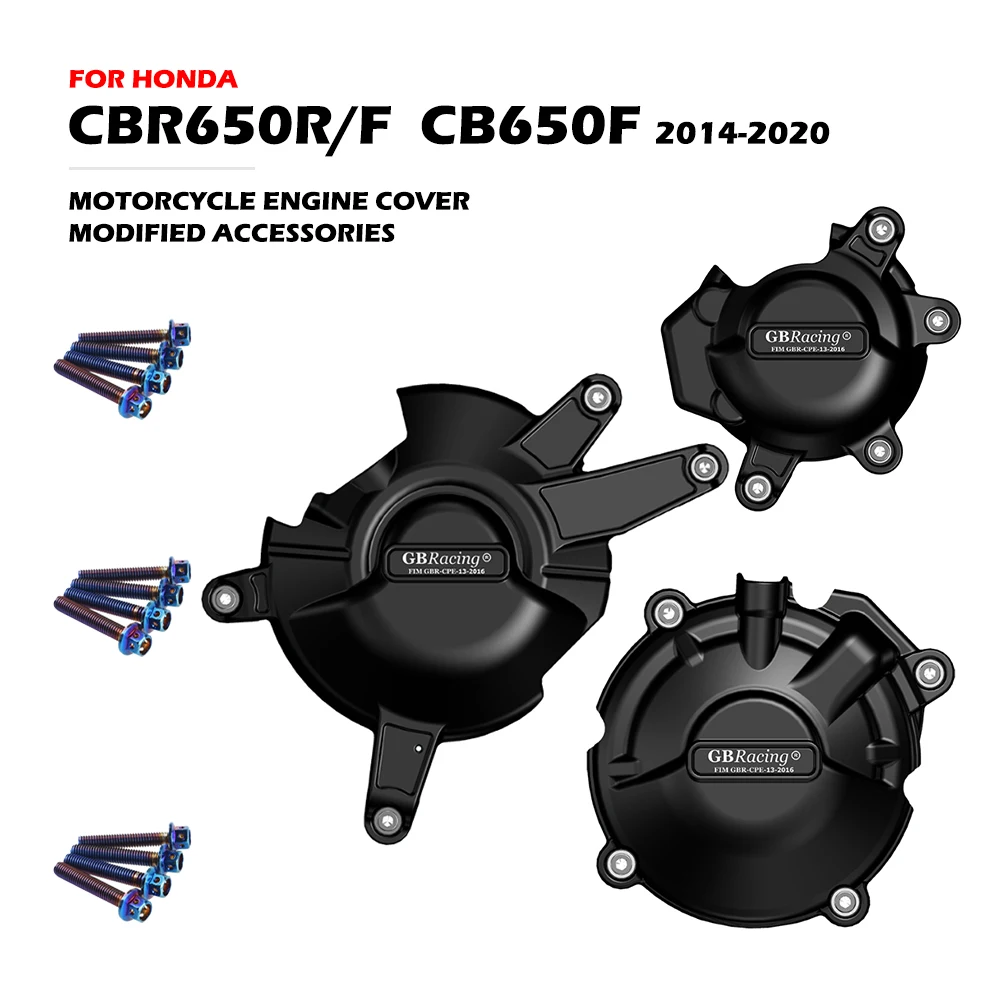

GB Racing CBR650R CBR650F CB650F Motorcycles Engine cover Protection case For HONDA CBR CB 650R 2014-2023 Modified Accessories