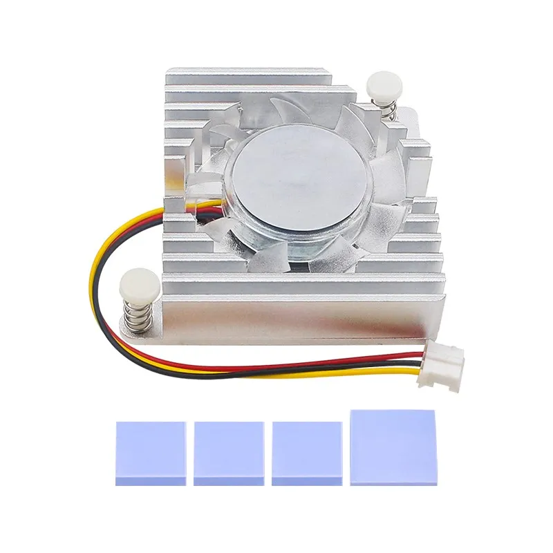 Banana Pi BPI-R4 Fan Aluminum Alloy Heatsink Active Passive Cooling PWN Fan Radi