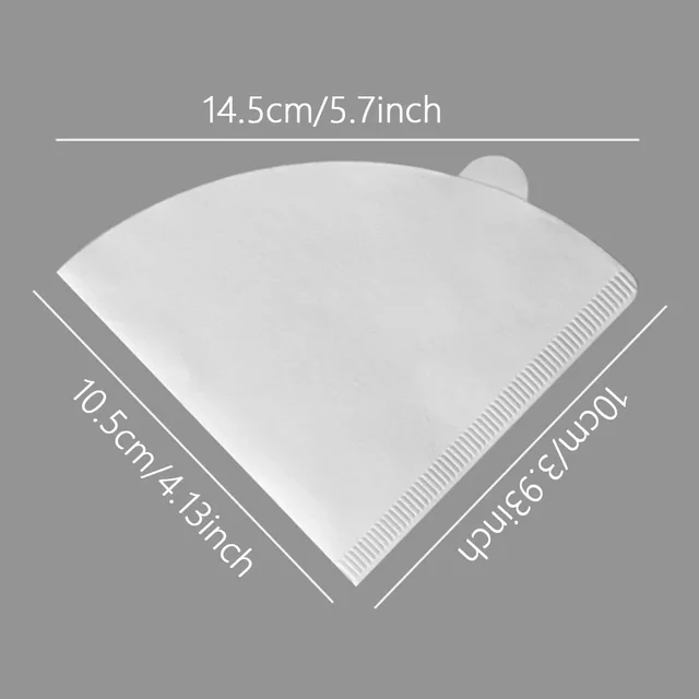 Filtro Antigoccia Per Macchina Caffè - Riutilizzabile Con 100 Filtri Di Carta Inclusi, Capacità 500ml - Foto 5