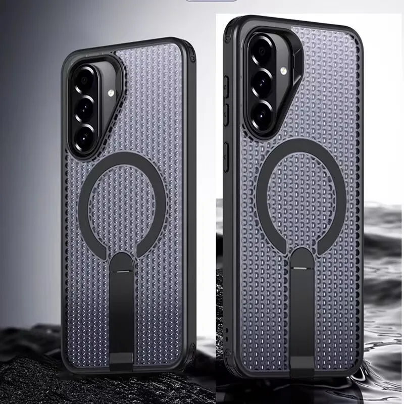 Armor Magnetic Cooling Bracket Case - Durable and Stylish Protection Cover