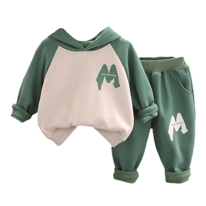

New Spring Autumn Baby Clothes Children Boys Casual Hoodies Pants 2Pcs/Sets Infant Girls Outfits Toddler Costume Kids Tracksuits