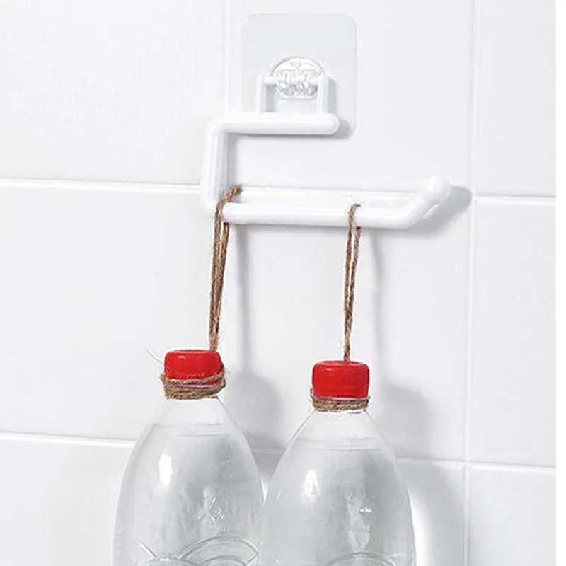 Kitchen Tissue Holder Hanging Toilet Roll Paper Towel Holder Rack Kitchen Bathroom Cabinet Door Hook Holder Organizer