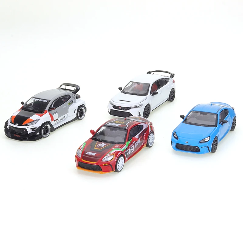 XCarToys Collection 1/64 POP RACE Alloy Die-casting Car Model