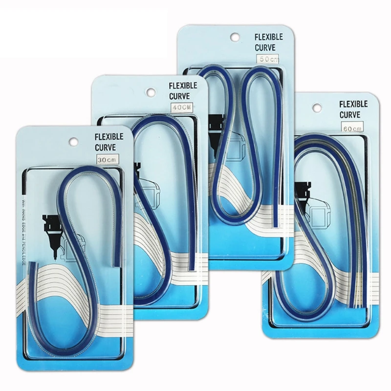 

Tailor Sewing Use Flexible Curved Ruler Easy to Read Bendable Ruler Engineering