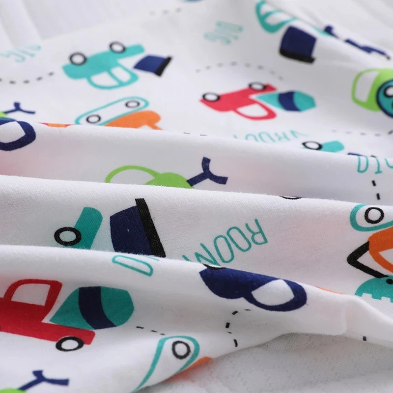 Soft Cotton Pillowcase Children's Latex Pillowcase Baby Cartoon Rubber Memory Pillow Cover Dinosaur Cushions Cover Home Decor 5