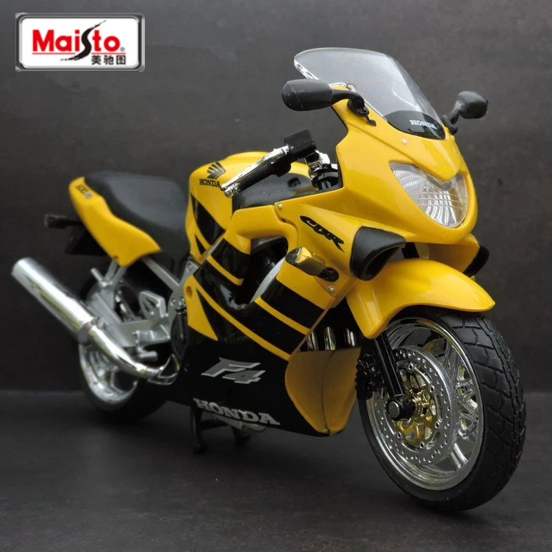 

Модель мотоцикла Maisto 1:18 Honda CBR 600F4 из сплава, литая металлическая игрушка, Модель гоночного мотоцикла, Коллекционная модель, подарок для детей