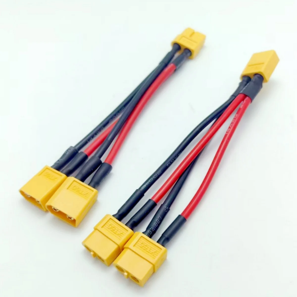 Adaptateur Parallèle Batterie Drone XT60/T-plug 1M2F 1F2M 14AWG 10cm