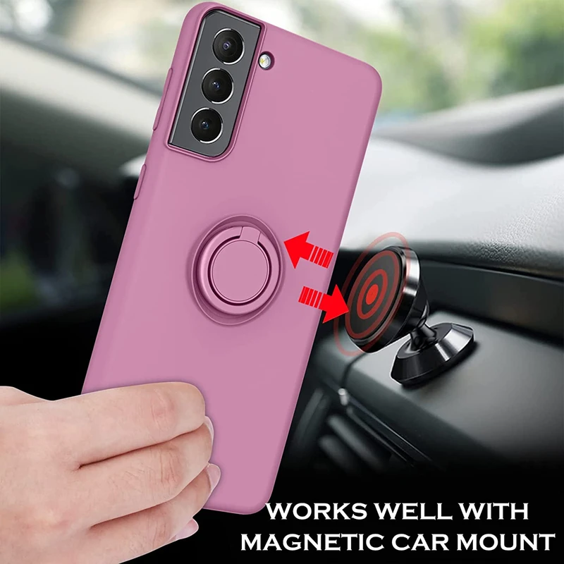 Cover telefono con anello di supporto in silicone liquido_voghion.com