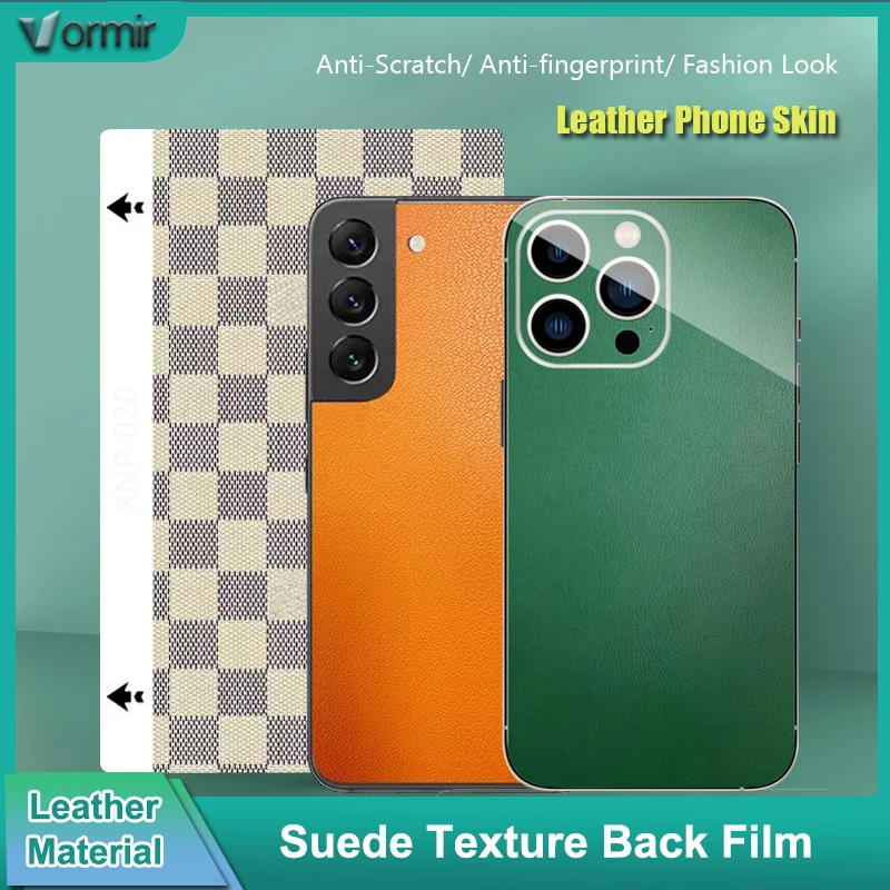 

VORMIR Leather Skin Back Sticker for Mobilephones Cases Color Changing Rear Films for Hydrogel Screen Protector Cutting Machine