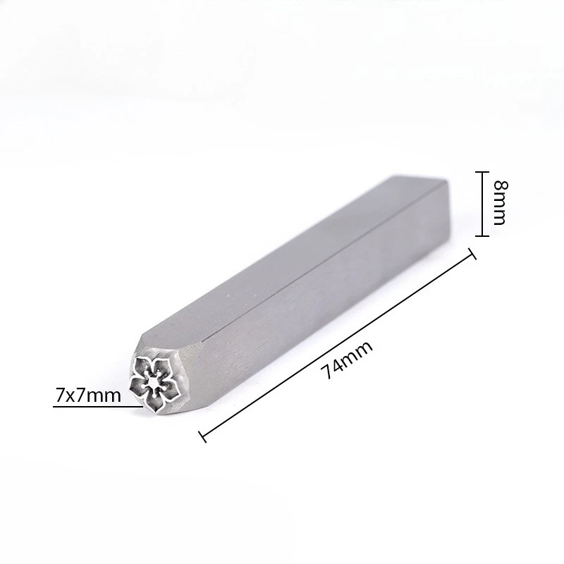 Steel Jewelry Punch for Gold Silver DIY Metal Craft Tool