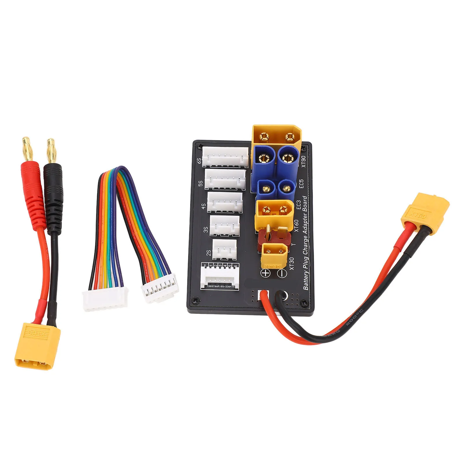 Carte de charge parallèle XT60 EC3 EC5 avec câbles silicone et prises bananes