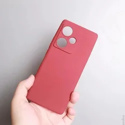 Ultra-Thin Matte Sandstone Soft Case - Enhanced Protection Silicone TPU Bumper for Honor GT (Red)