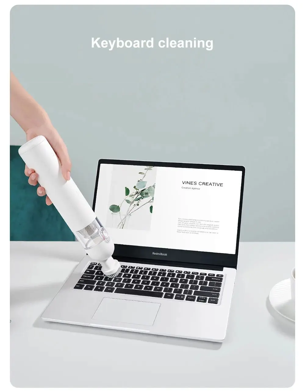 Original XIAOMI MIJIA Portable Handheld Vacuum Cleaner 13000PA Cyclone Suction for Home Car Mini Wireless Dust Catcher Collector