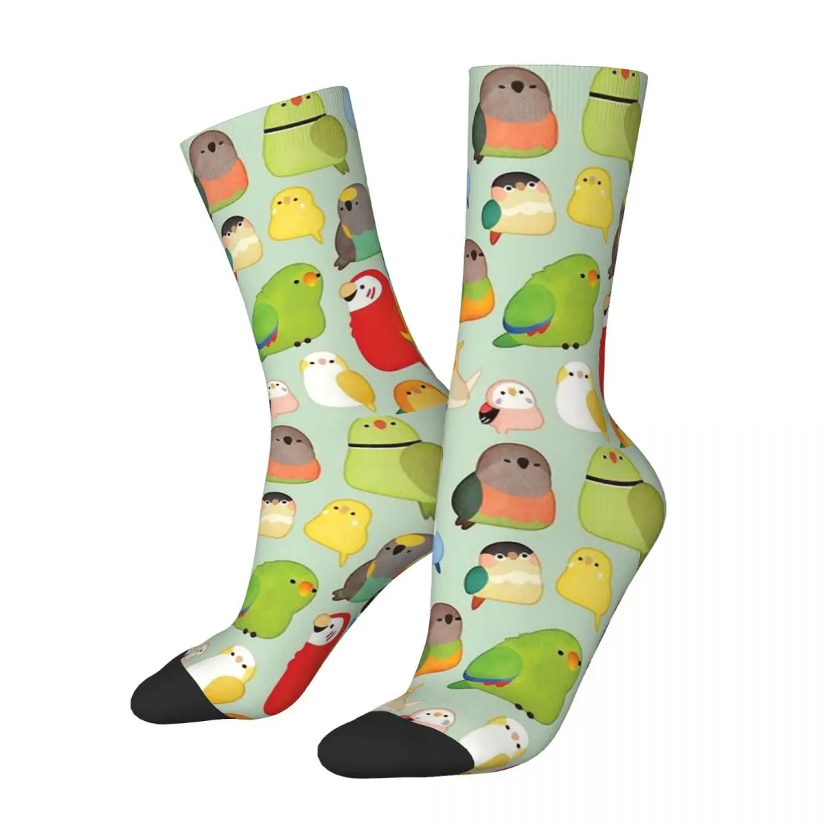 

Bird Loafs Unisex Winter Socks Hip Hop Happy Socks Street Style Crazy Sock