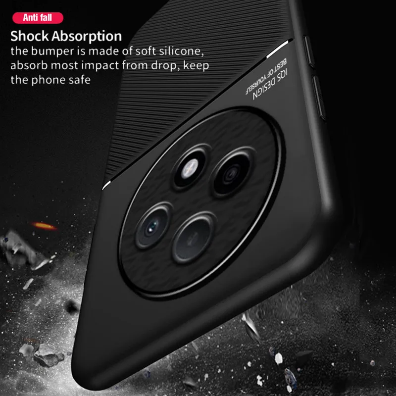 Rugged Protective Phone Case with Built-in Car Magnetic Holder