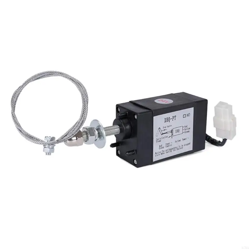 37MA Niederstrom-Auto-Elektro-Flameout-Magnetabsperrventile 12V/24V Passend für schnelle Diesel-Motorabschaltstopp-Steuerung – Detail 7