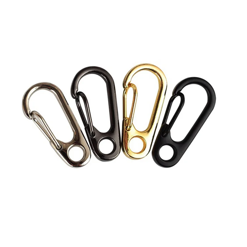 

Big Money Simple Mini Spring Hanging Buckle Camping Portable Gadget Quick Hanging Key Chain Key Ring Key Ring