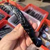 Natural Black Obsidian Dagger Carving Decoration Healing Crystal Reiki Figurine Quartz Gemstone Ornament Gift 1PCS 6