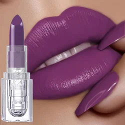 Velvet Matte Purple Liquid Lipstick - Waterproof Nude Lip Gloss (FG04 - C)