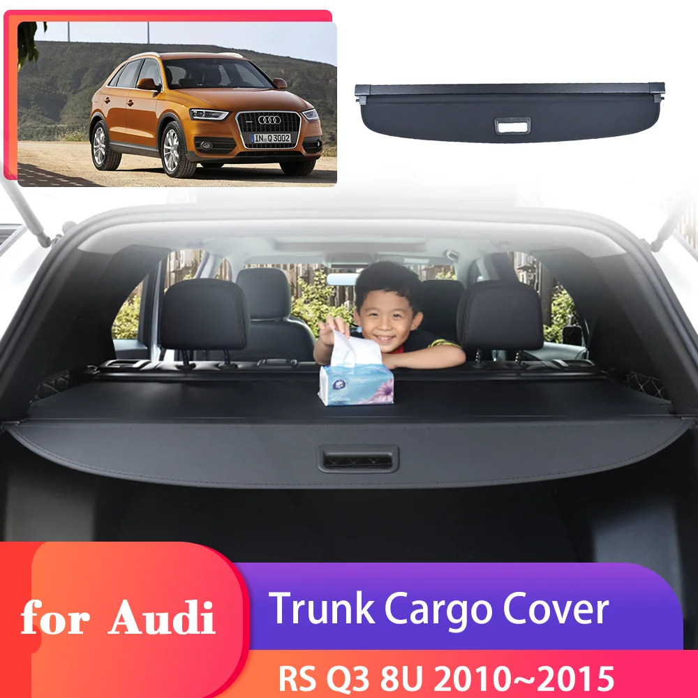 CarTrunkCargoCoverforAudiRSQ38U20102015RearLuggageRacks